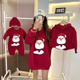 Christmas Parent-child Outfits Fleece