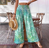 Womens Plus-Size Casual Wide-Leg Athletic Pants