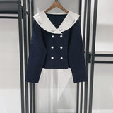 Women's Fashion Embroidered Hollow-Out Lace Knitted Coat