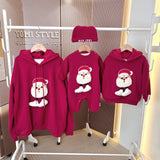 Christmas Parent-child Outfits Fleece